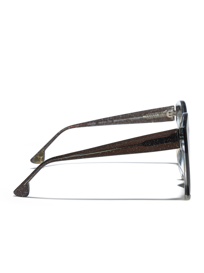 WALKER SUNGLASSES - BLACK/GLITTER image 1 - Alice And Olivia